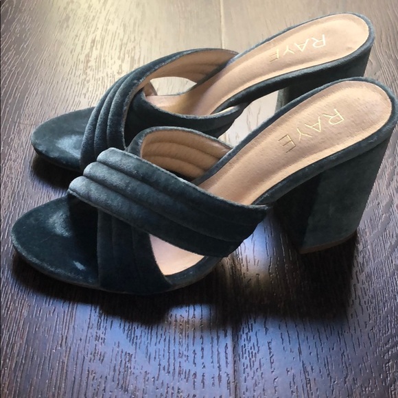 EUC - RAYE Velvet Mule - Picture 6 of 8